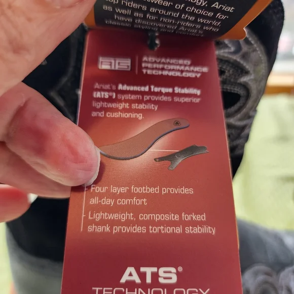 Ariat Showbaby Fatbaby U Turn Cowboy Boots Roughed Black Leather Suede Size 9.5 - Picture 6 of 15